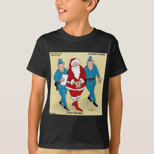 Police Navidad: Santa's Been Very Bad T-Shirt