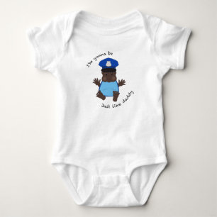 Police officer daddy baby bodysuit