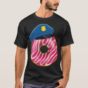 Police Officer Donut donut bake T-Shirt