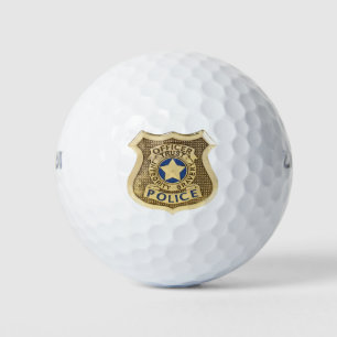 Police Officer Golf Balls