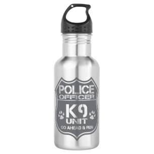 Police Officer K9 Unit Go Ahead Run 532 Ml Water Bottle