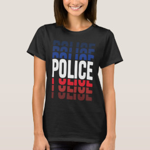Police officer law enforcement Police graphic T-Shirt