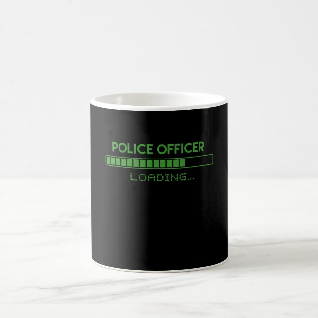 Police Officer Loading Coffee Mug (Center)