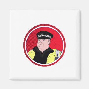 Police Officer Magnet