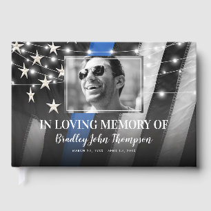 Police Officer Memorial   Thin Blue Line Guest Book