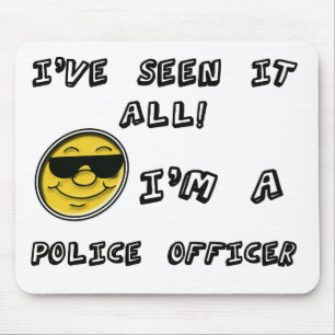 Police Officer Mouse Mat