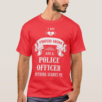 Police Officer Mum Mothers Day  T-Shirt