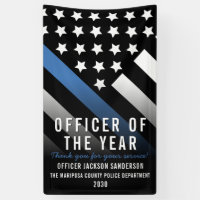 Police Officer of the Year Thin Blue Line Employee