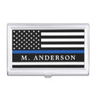 Police Officer Personalised Thin Blue Line 