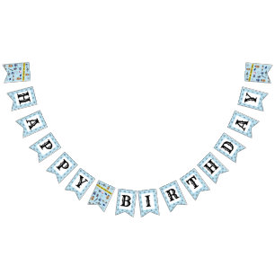 Police Officer Policeman Birthday Party Bunting
