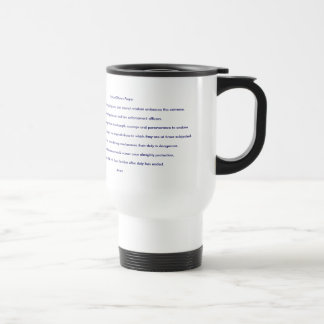 Police Officer Prayer Office  Destiny Destiny'S Travel Mug