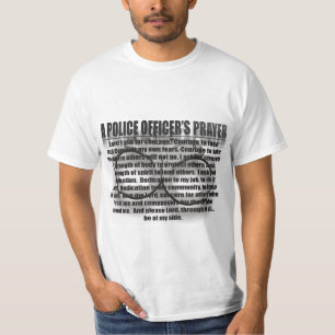 Police Officer Prayer T-Shirt