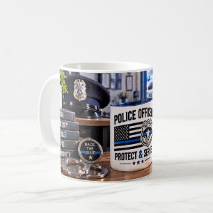Police Officer Protect & Serve Mug
