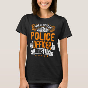 Police Officer   Retirement  Policeman T-Shirt