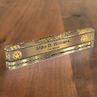 Police Officer Staff Custom Desk Name Plate
