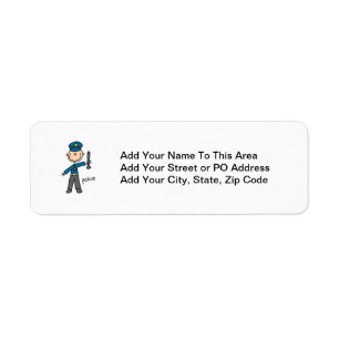 Police Officer Stick Figure