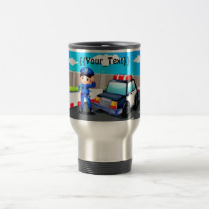 Police Officer Travel Mug