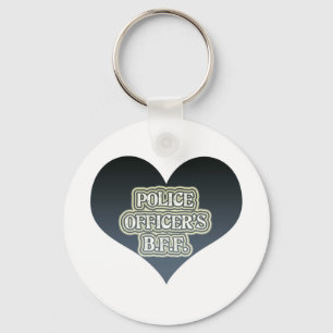 Police Officer's B.F.F. Key Ring