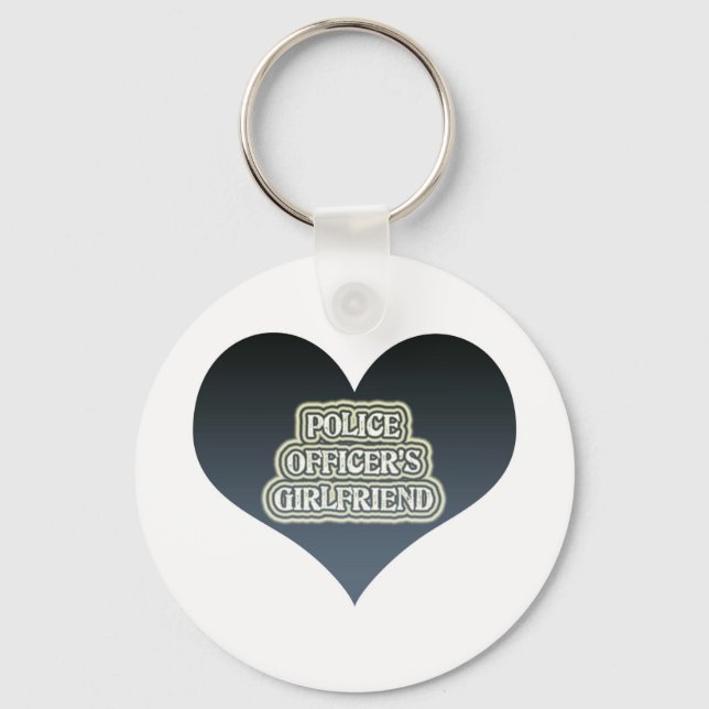 Police Officer's Girlfriend Key Ring (Front)
