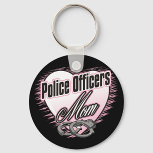 Police Officers Mum Key Ring