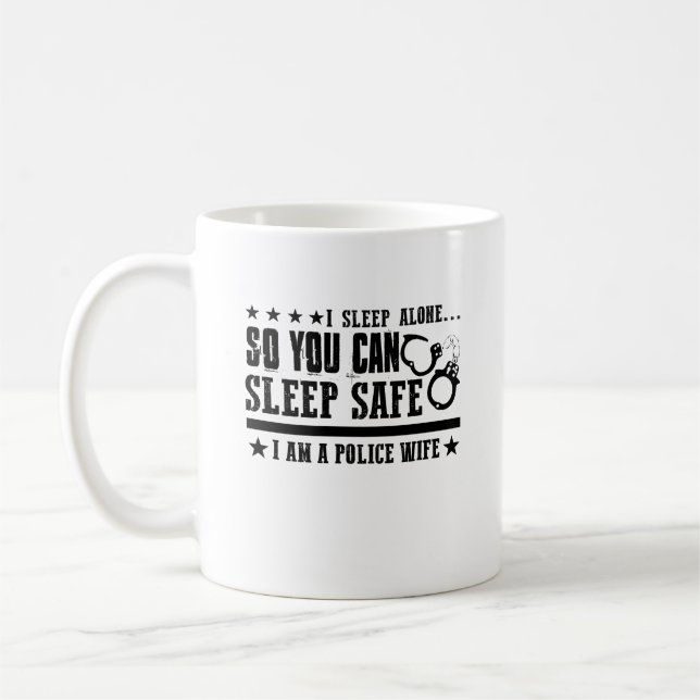 Police Officer's Wife Mug (Left)