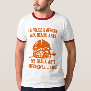 police paris uprising shirt