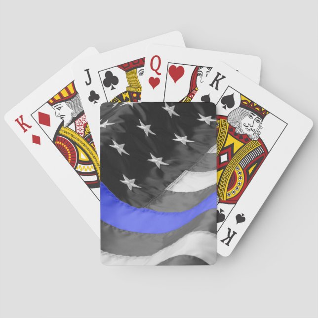 Police Playing Cards (Back)