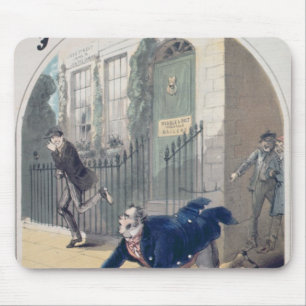 Police! Police! Song Book Cover, c.1865 Mouse Mat