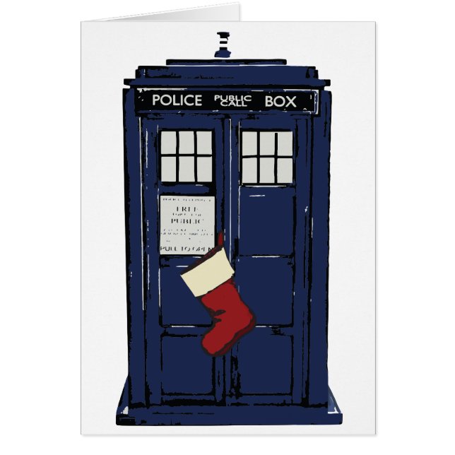 Police Public Call Box Christmas (Front)