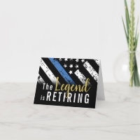 Police Retirement Blue Line Flag Law Enforcement