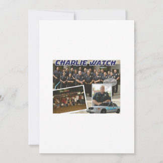 Police Retirement Party Invitation