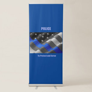 Police Retractable Banner