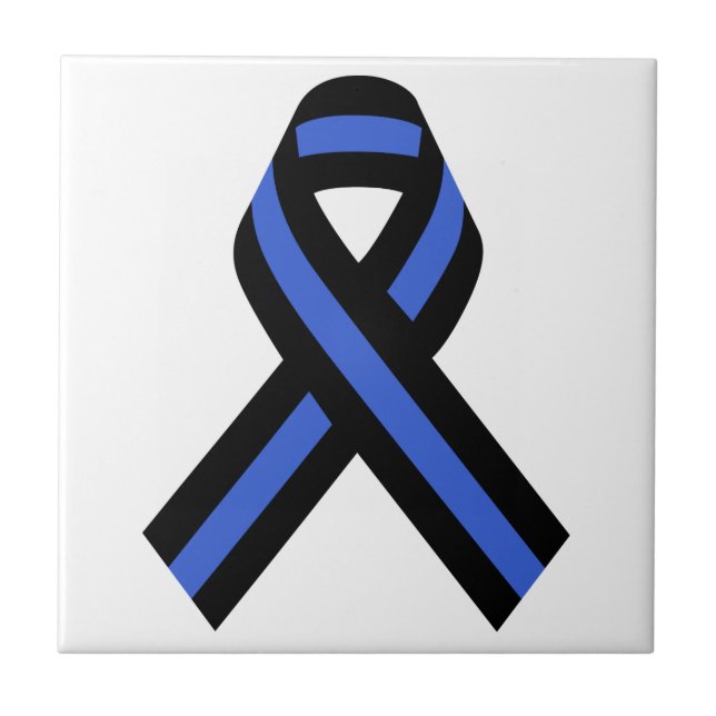 Police Ribbon Tile (Front)