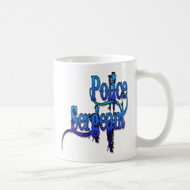 Police Sergeant Coffee Mug (Right)