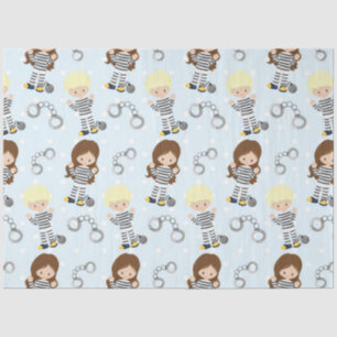 Police Series Design 5 Tissue Paper
