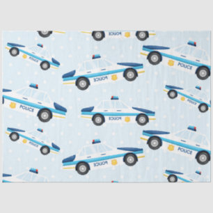 Police Series Design 7 Tissue Paper