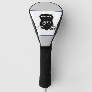 Police Shield Golf Head Cover