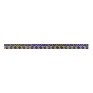 Police Shield Satin Ribbon