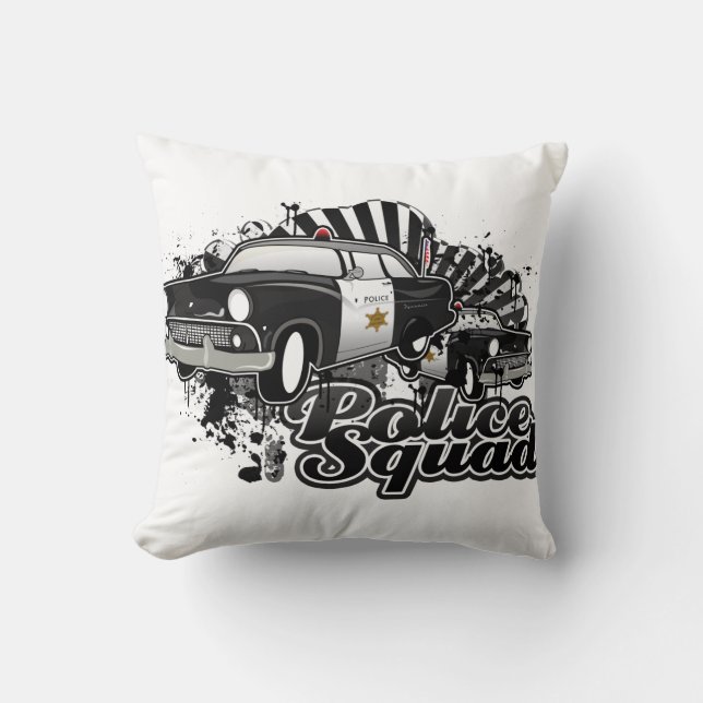 Police Squad Cushion (Front)