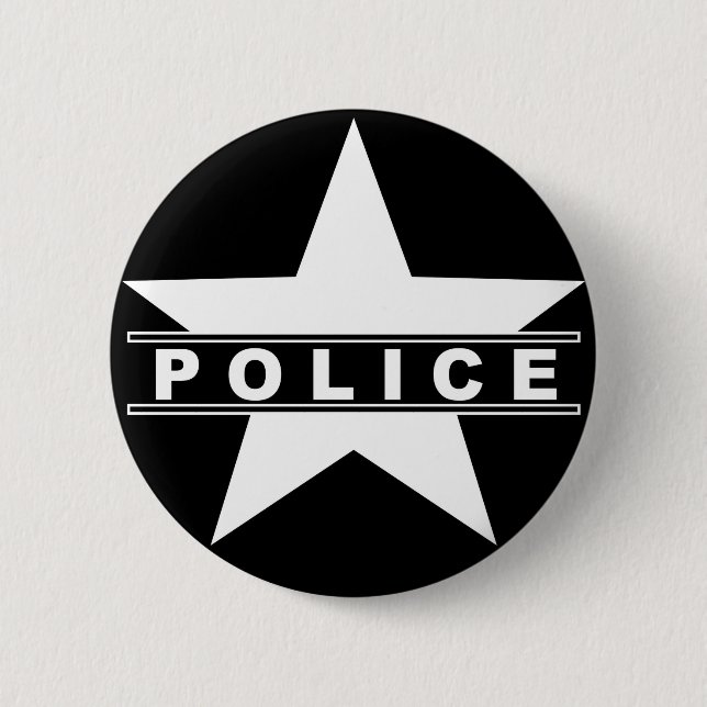 police star text department badge law symbol (Front)