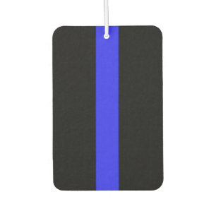 Police Supporter Thin Blue Line Car Air Freshener