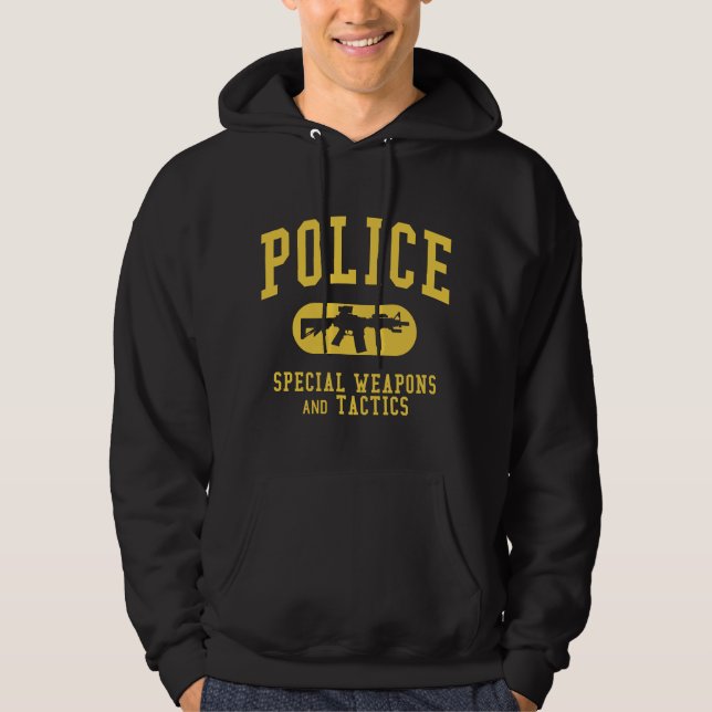 Police SWAT Team Hoodie (Front)