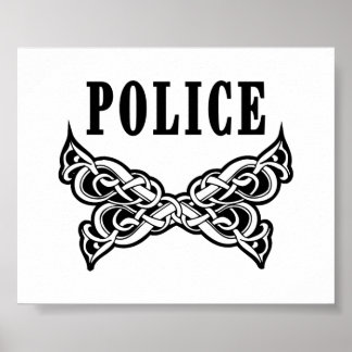 Police Tattoo Poster