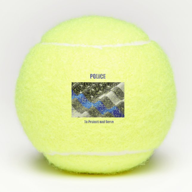 Police Tennis Balls (Front)