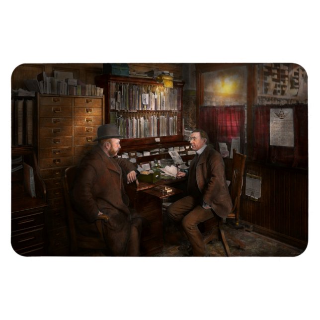 Police - The private eye - 1902 Magnet (Horizontal)