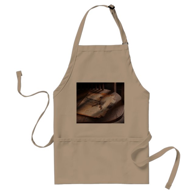 Police - The wardens keys Standard Apron (Front)