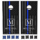 Police Themed Patriotic Flag | Monogram