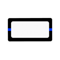 Police Thin Blue Line Blank Address