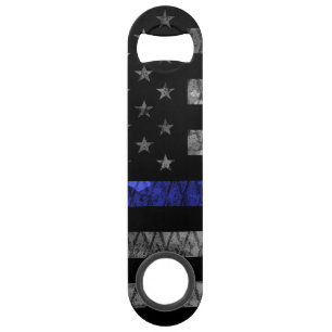 Police Thin Blue Line Flag