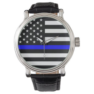 police thin blue line flag usa united states ameri watch